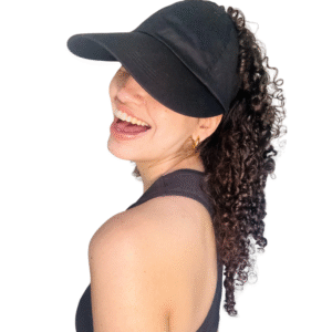 כובע בצבע שחור לתלתלים My Curly Way