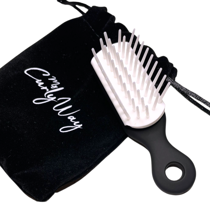 Mini hair styling brush