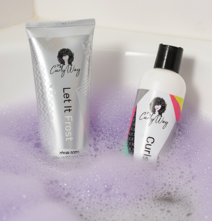 קרם ג'ל ומסכה סגולה